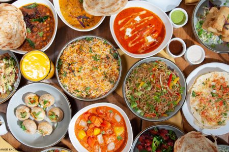 Assortment of Indian Entrees